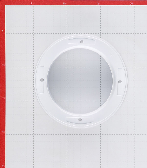 Фланец для круглых воздуховодов d100 мм Era пластиковый