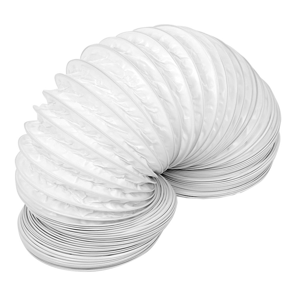 Воздуховод гибкий гофрированный армированный Era полимерный d125 мм 3 м