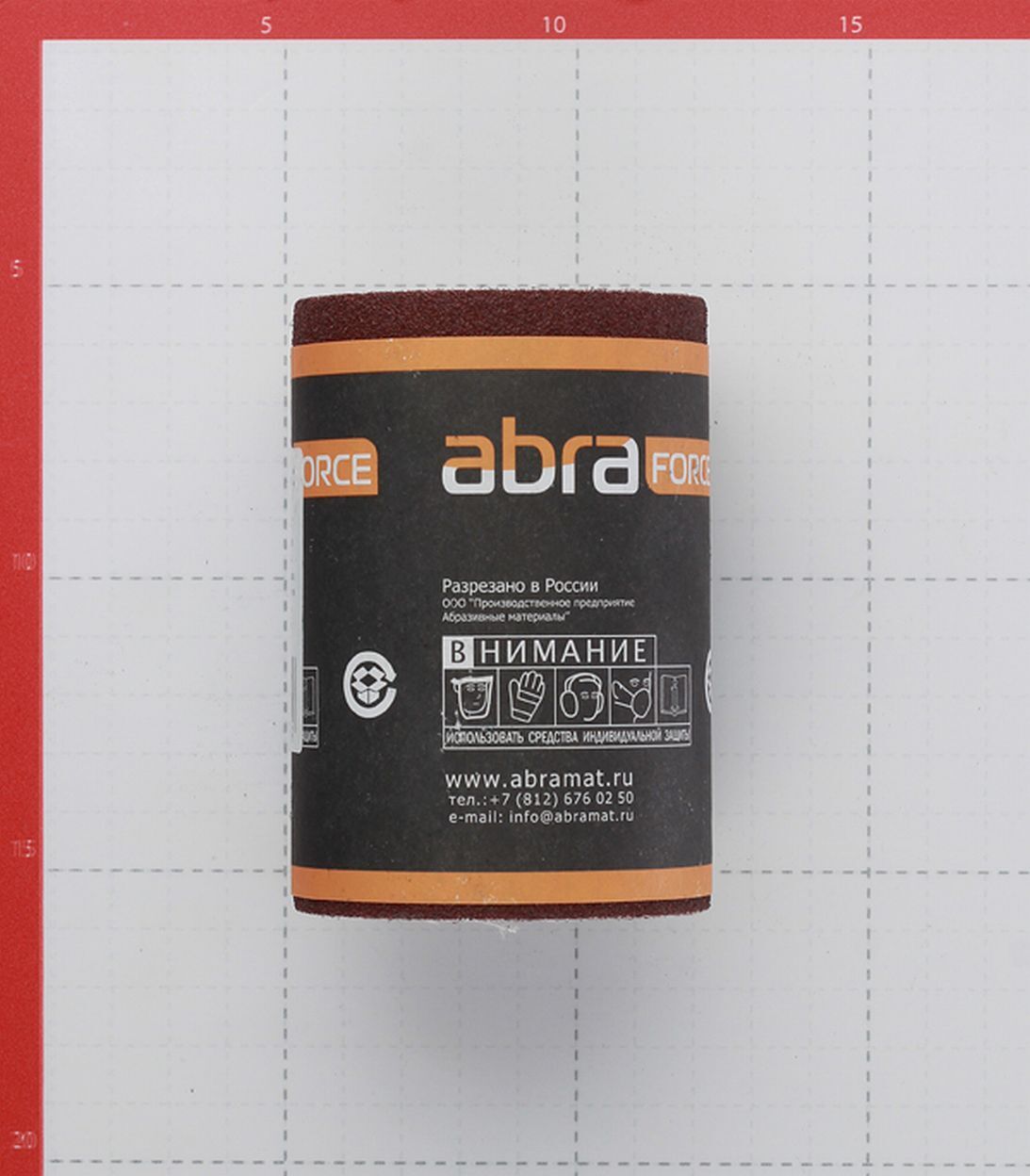 Наждачная бумага Abraforce 100 мм 3 м Р60