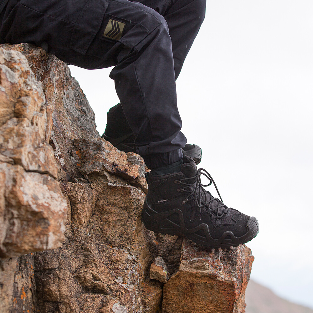 Ботинки замшевые размер 44 черные E-Pro Special Mid (139863)