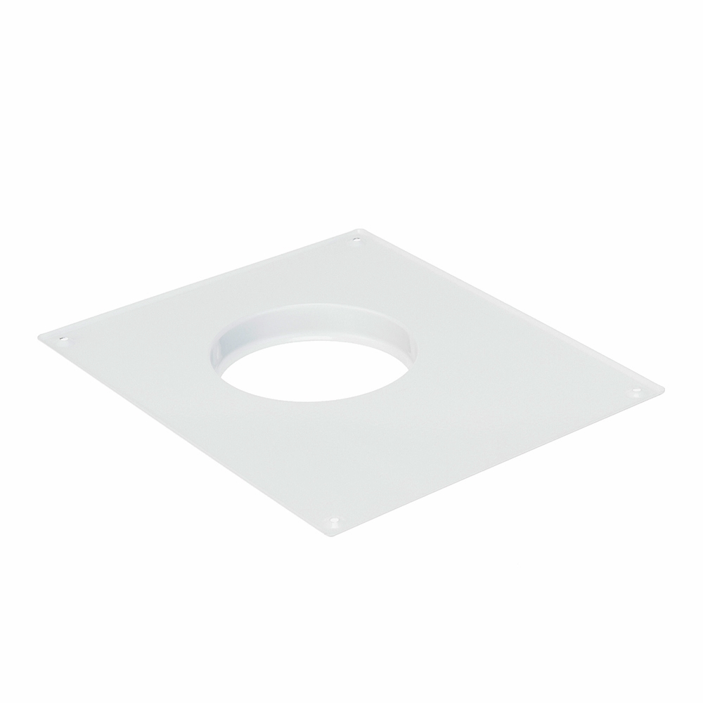 Площадка торцевая ERA с фланцем d100 мм металлическая