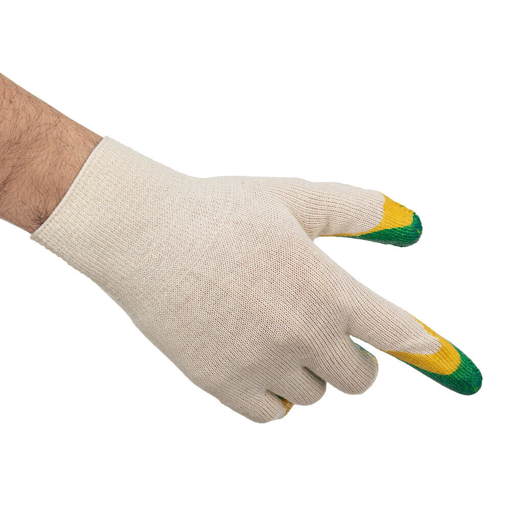 Перчатки х/б с двойным латексным обливом 8 (М)