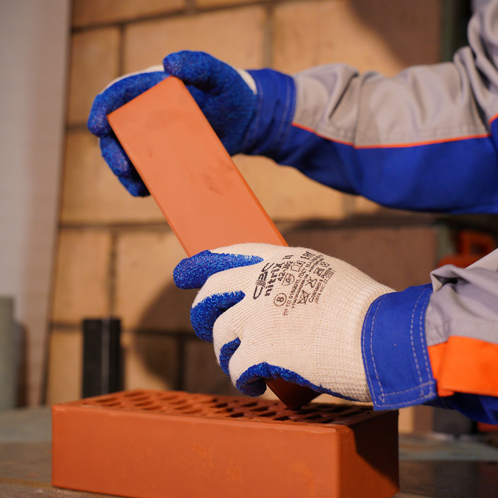 Перчатки х/б маслобензостойкие вспененный нитрильный латекс СВС Нитрикс 2 8 (М) (42-302)