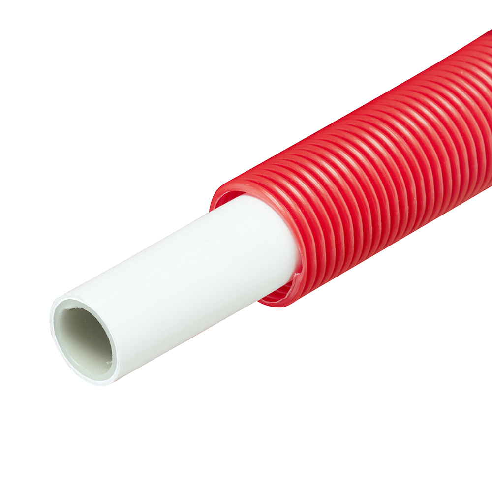 Труба металлопластиковая Henco (50-026MR) 26 мм красная Standard (50 м)