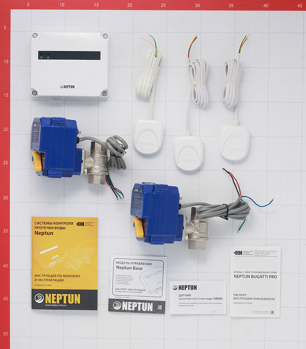 Система контроля протечки воды Neptun Bugatti Base 1/2 220 В (NEPBugBase12)