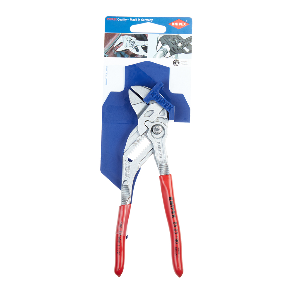 Клещи переставные Knipex 180 мм (KN-8603180SB)