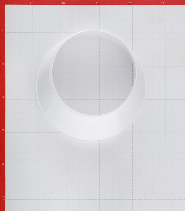 Соединитель для круглых воздуховодов эксцентриковый Era пластиковый d125/160 мм