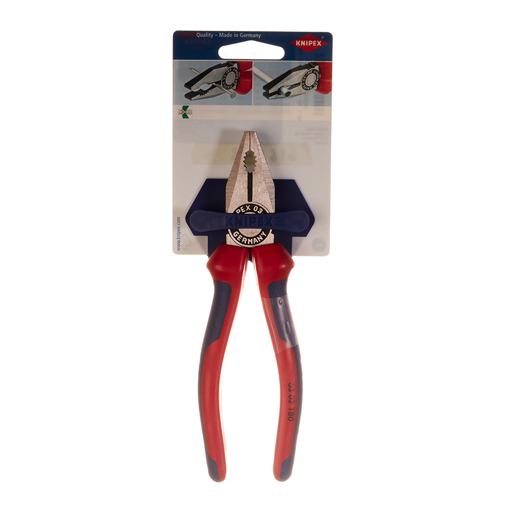 Плоскогубцы Knipex 180 мм (KN-0302180SB)