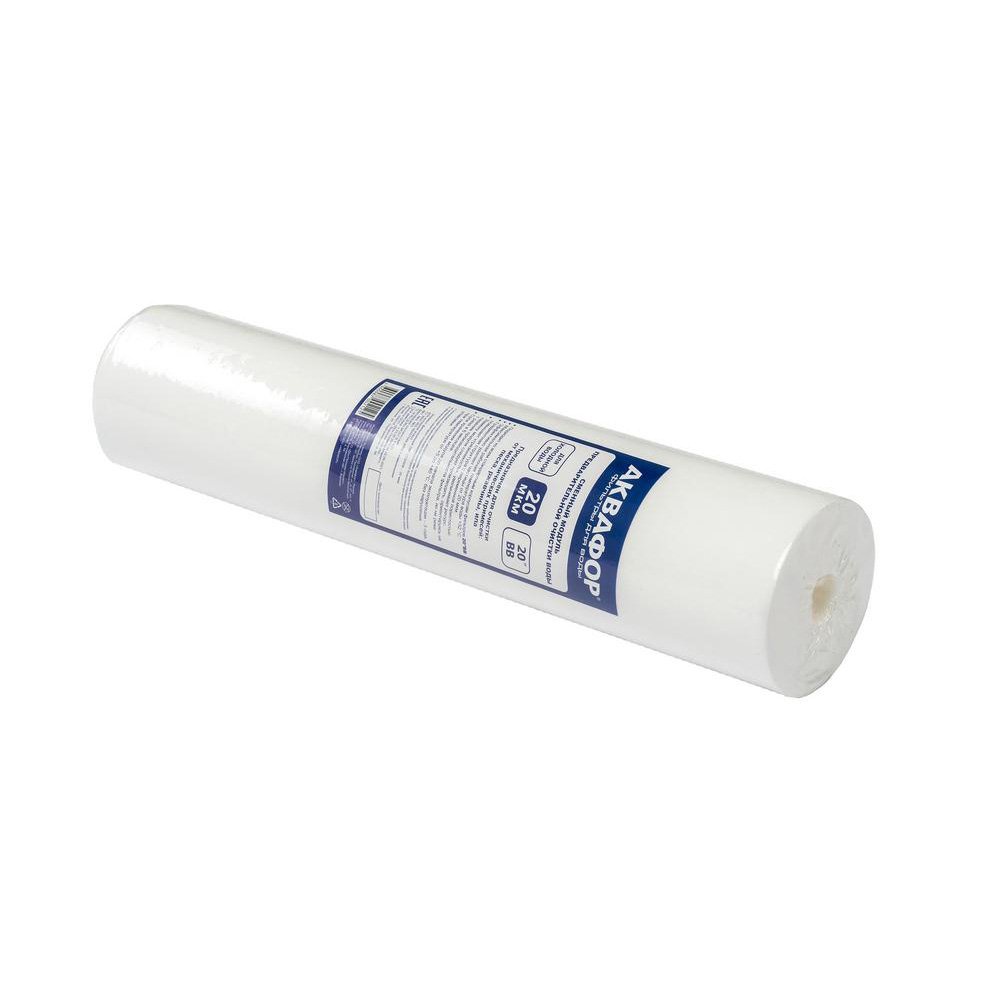 Картридж фильтра Аквафор Гросс 20 ЭФГ 112/508 для холодной воды полипропиленовый 20 мкм 20BB