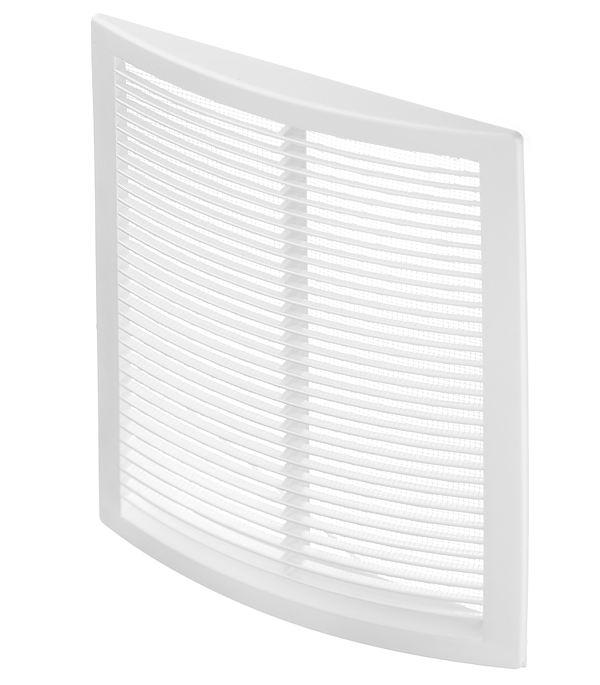 Решетка вентиляционная пластиковая приточно-вытяжная Era РЦ 200х300 мм с сеткой белая