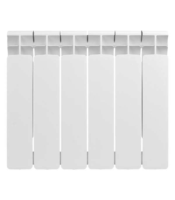 Радиатор биметаллический Rifar Base 350 мм 6 секций 1" боковое подключение белый