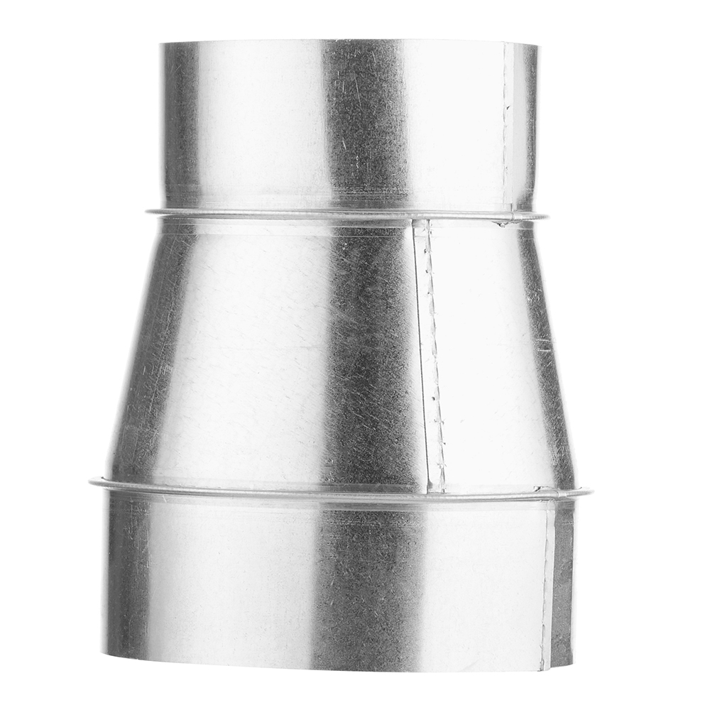 Переход с круглых воздуховодов d125 мм на круглые d100 мм оцинкованный