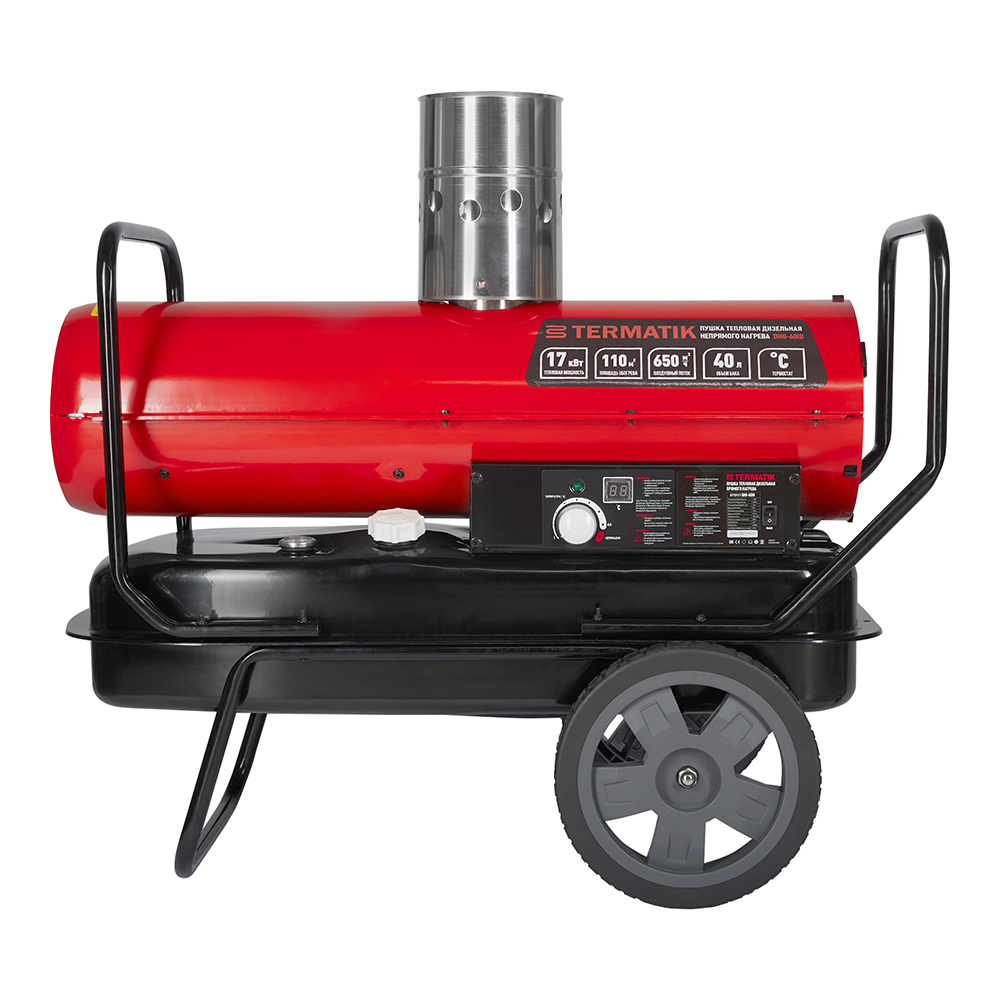 Пушка тепловая дизельная 17 кВт Termatik DHG-60ID непрямого нагрева Южная Корея