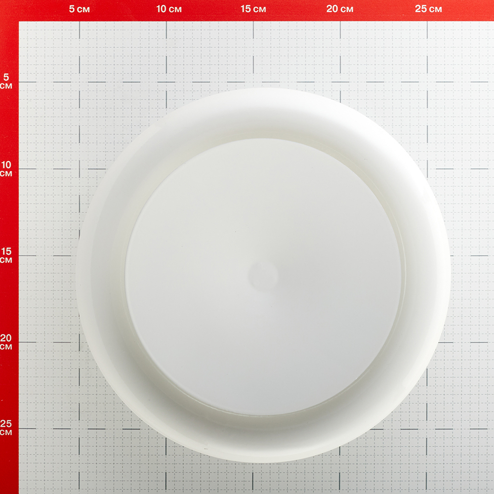 Анемостат приточно-вытяжной Era Pro регулируемый стальной с полимерным покрытием d160 мм белый