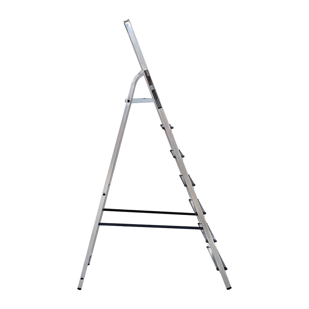 Стремянка алюминиевая 7 ступеней 80 мм 1,48 м Hesler