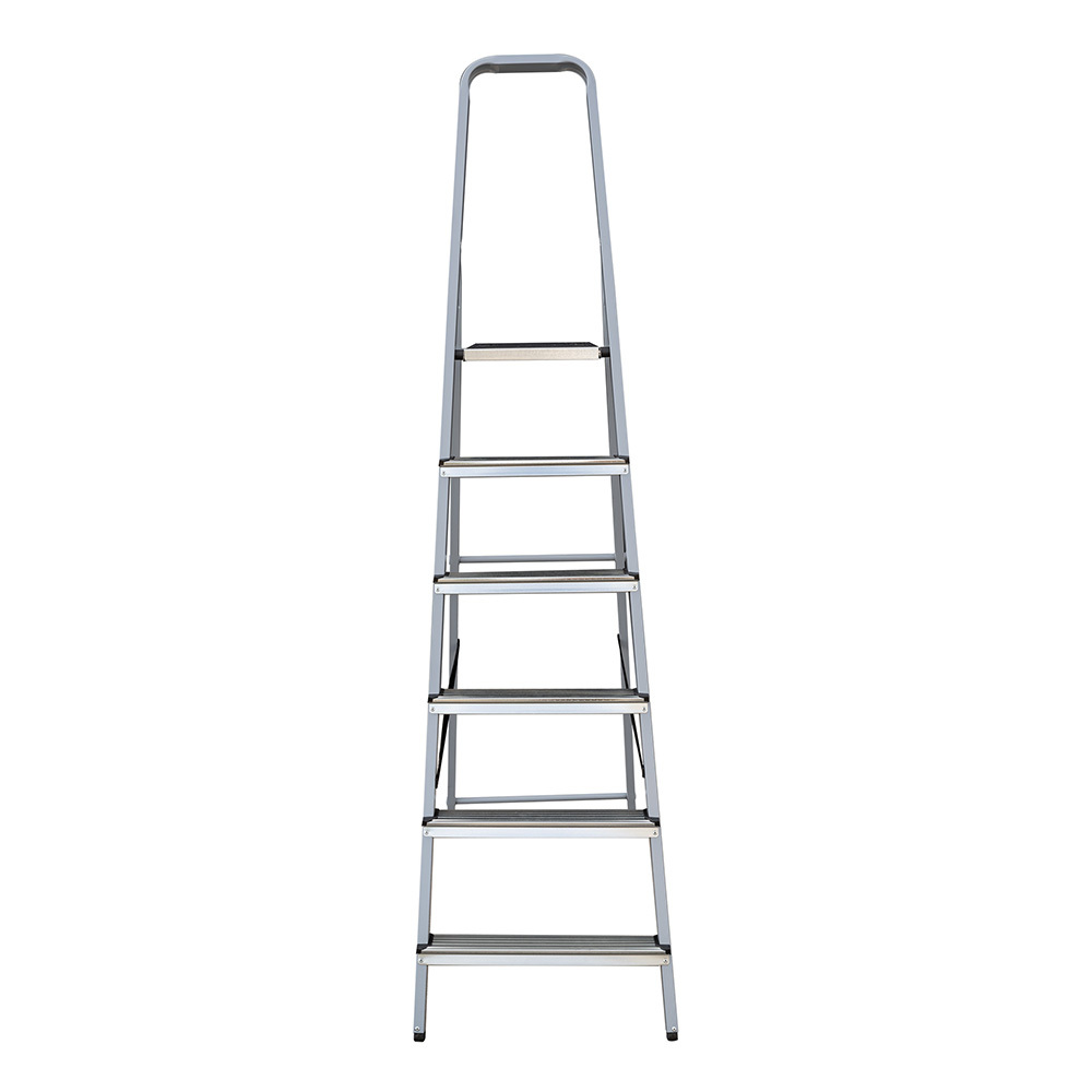 Стремянка стальная 6 ступеней 70 мм 1,26 м Hesler