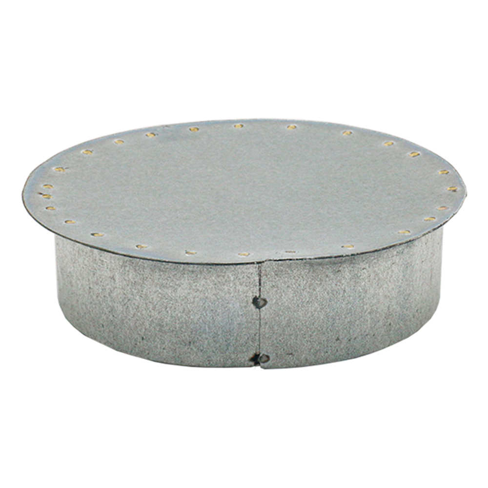 Заглушка оцинкованная d125 мм