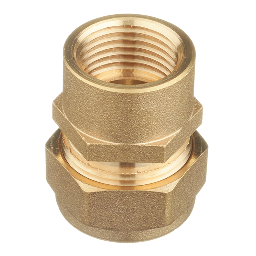 Муфта Stahlmann IWS EasyFix 15 мм х 1/2 ВР(г) для гофрированных труб