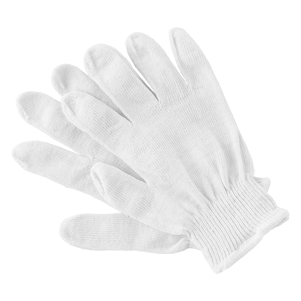 Перчатки х/б белые 8 (М)