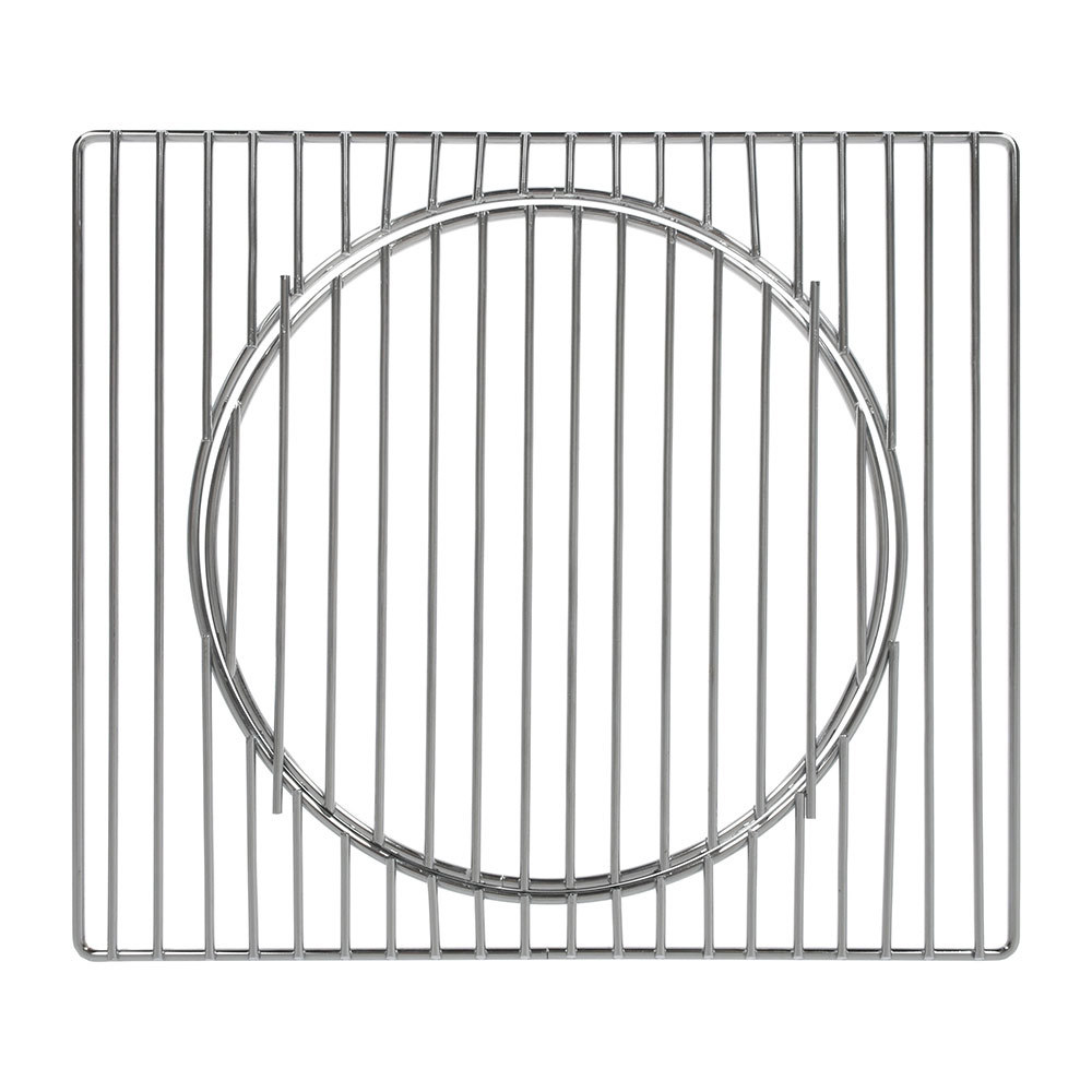 Решетка-гриль с подставкой для казана Boyscout высококачественная сталь с пищевым покрытием 41х0,5х36 см