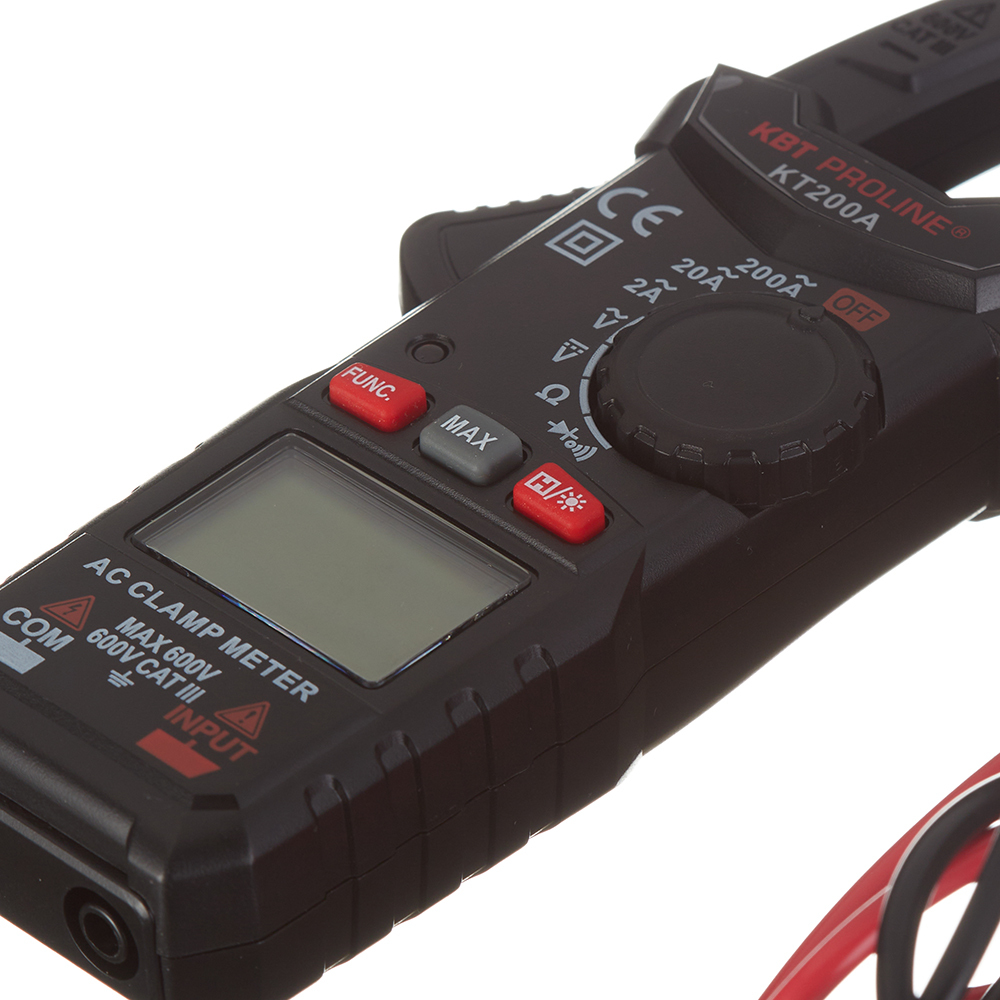 Клещи токовые КВТ ProLine KT 200A (79129)