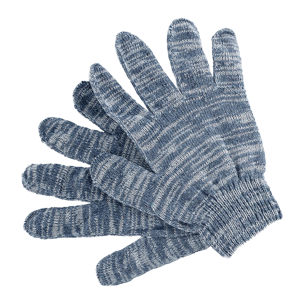 Перчатки х/б 4 нити графит 9 (XL) (5 пар)