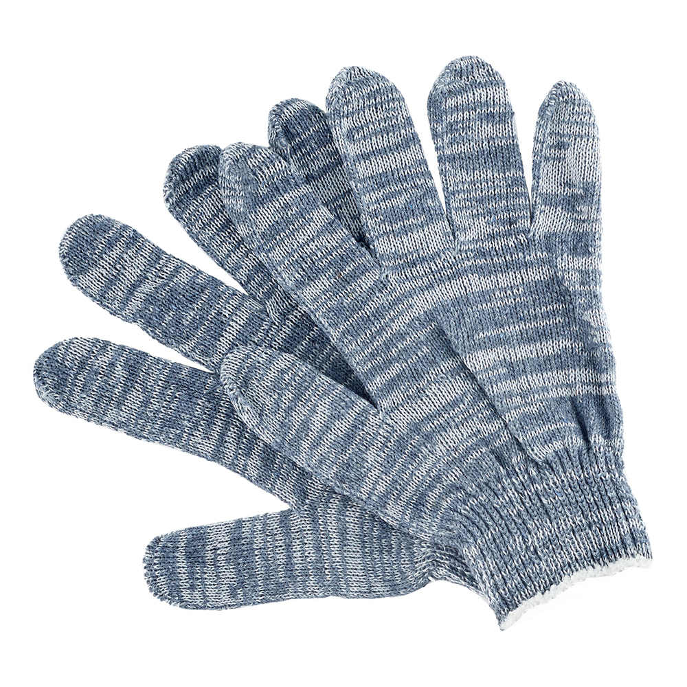 Перчатки х/б 4 нити графит 9 (XL)