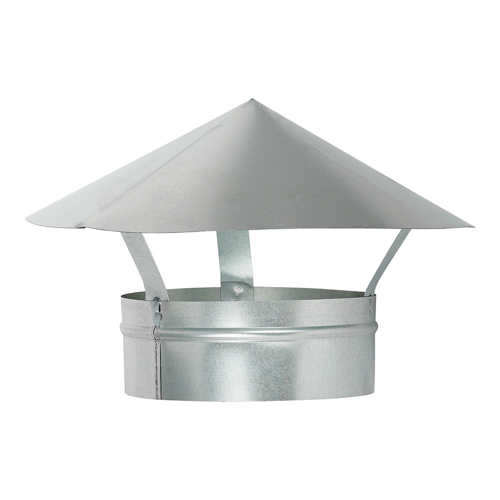 Зонт крышный оцинкованный d200 мм