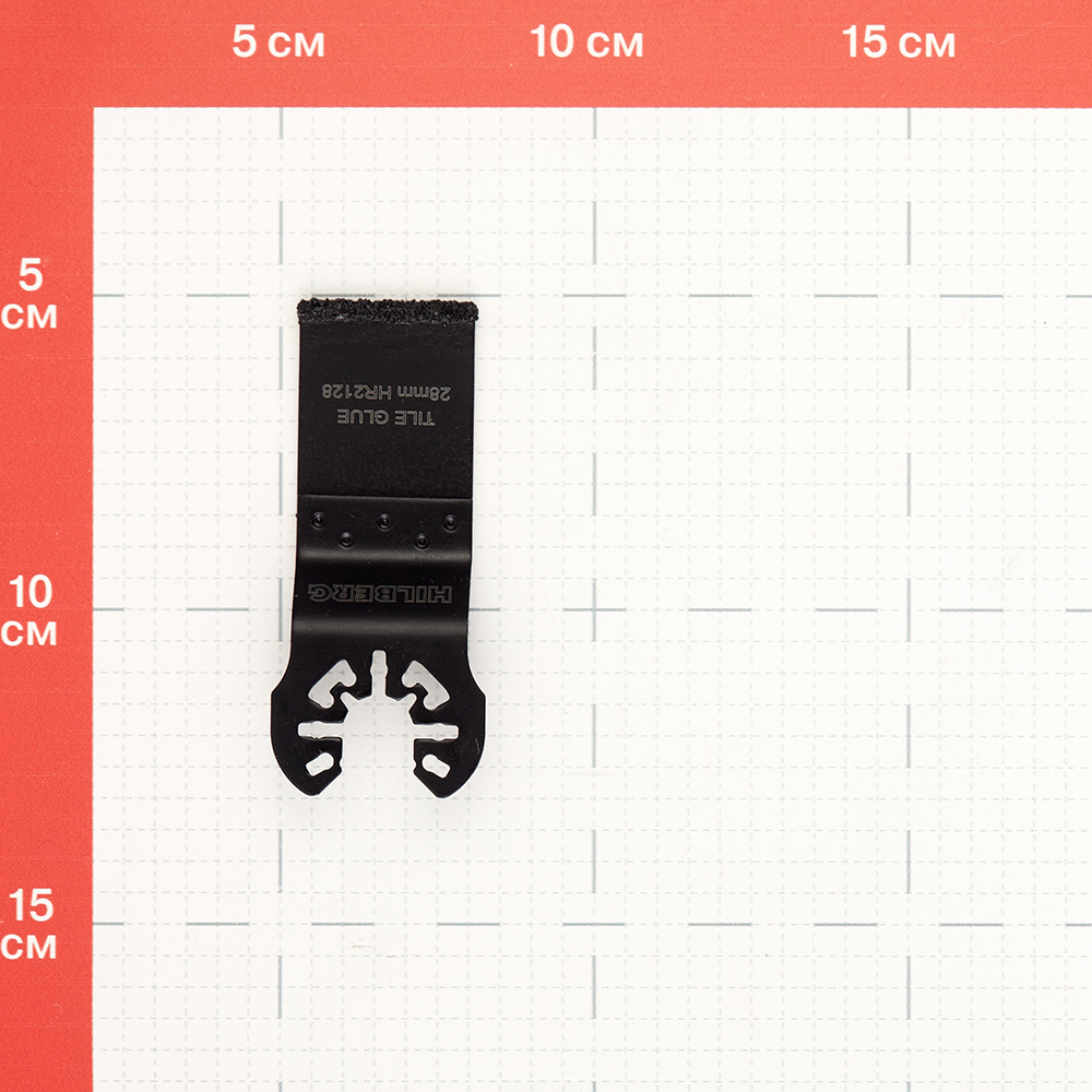 Насадка для реноватора Hilberg (HR2128) по плиточному клею 28 мм