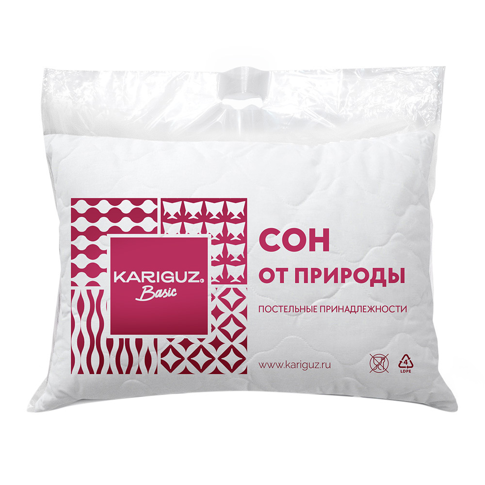 Подушка 50х70 см синтетическое волокно Kariguz (ОБУ15-3)