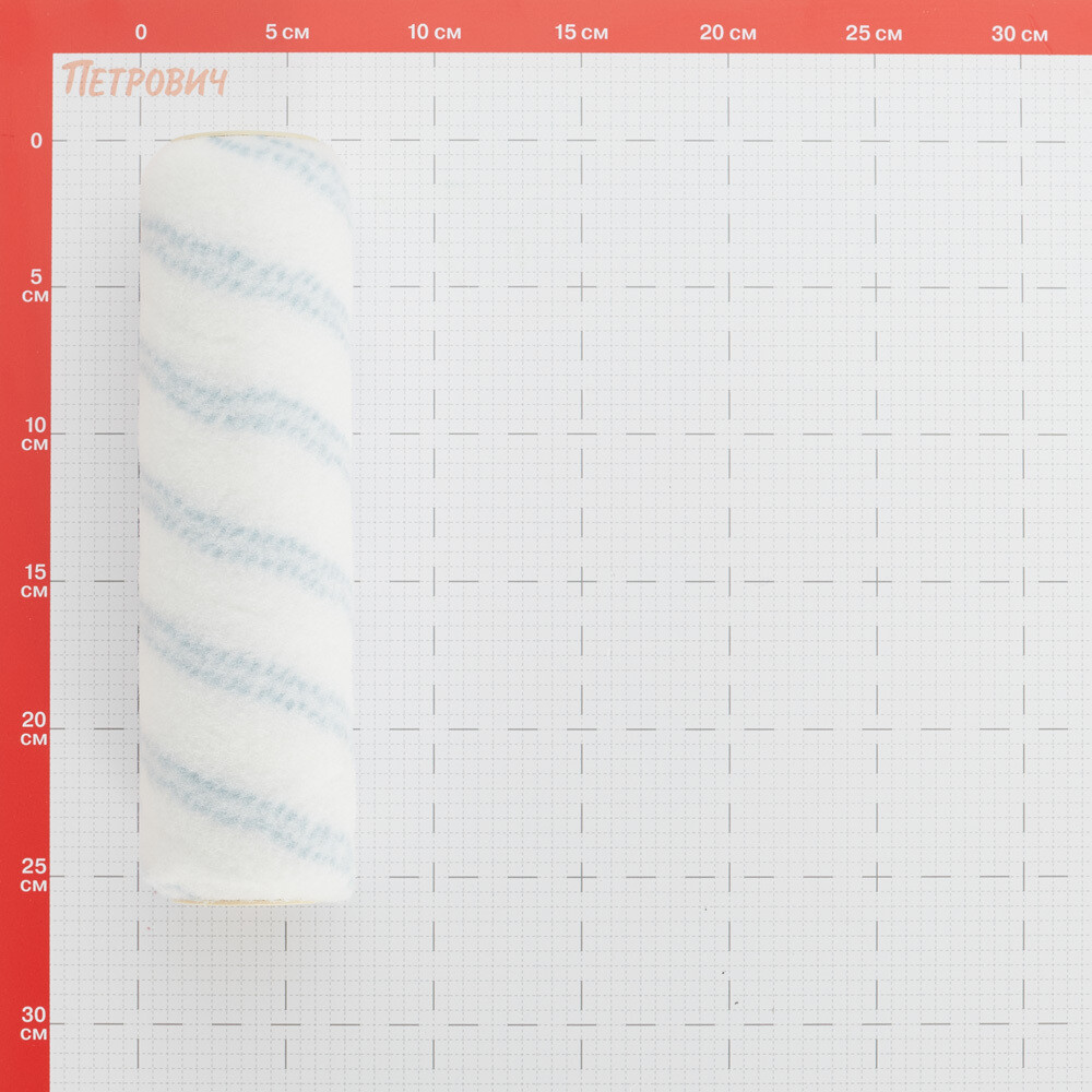 Валик полиамид 250 мм стержень 8 мм d48 мм ворс 13 мм для водной и алкидной основы без ручки Hardy Select Nylonblue