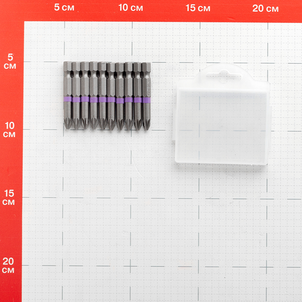 Бита КМ (882118) PZ2 магнитная 50 мм (10 шт.)