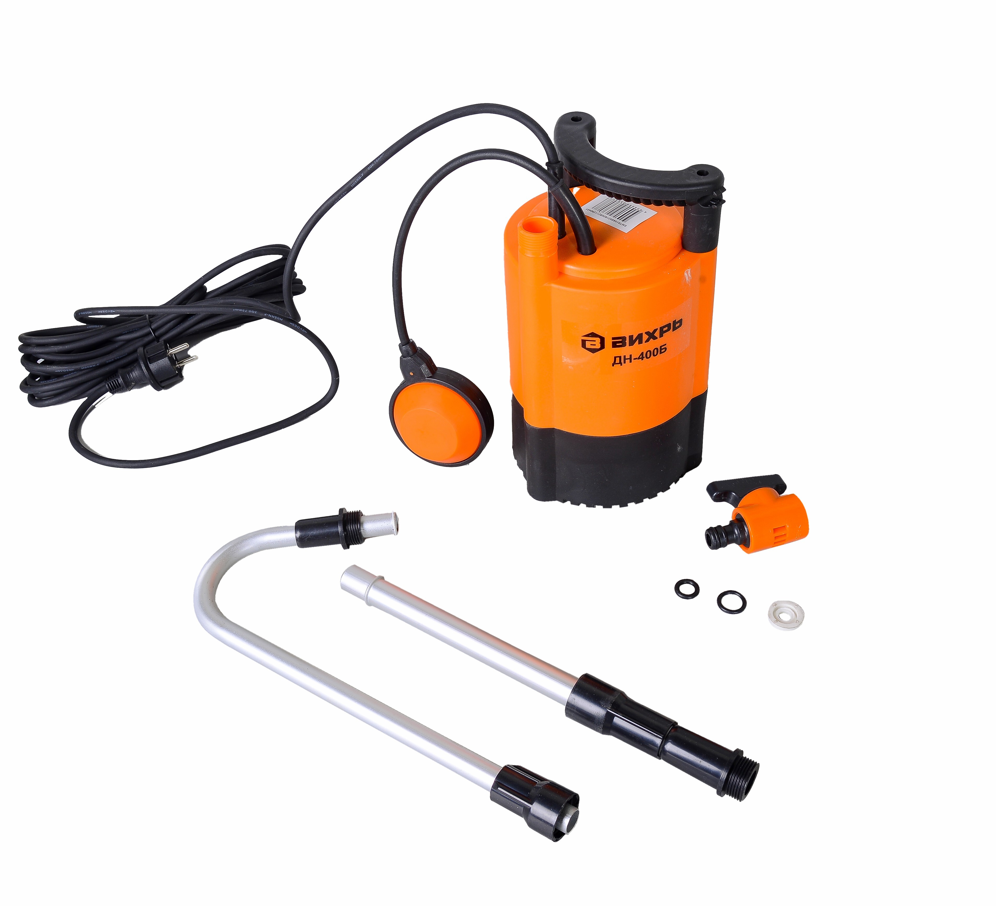 Насос дренажный Вихрь ДН-400Б для чистой воды 100 л/мин (68/2/16)