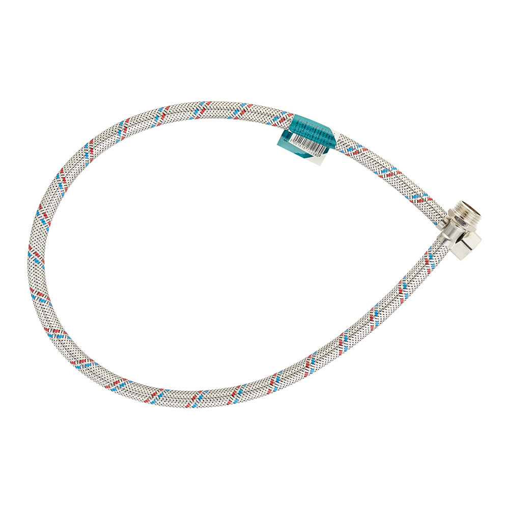 Подводка гибкая для воды 1/2 ВР(г) х 1/2 НР(ш) 80 см (1013049)