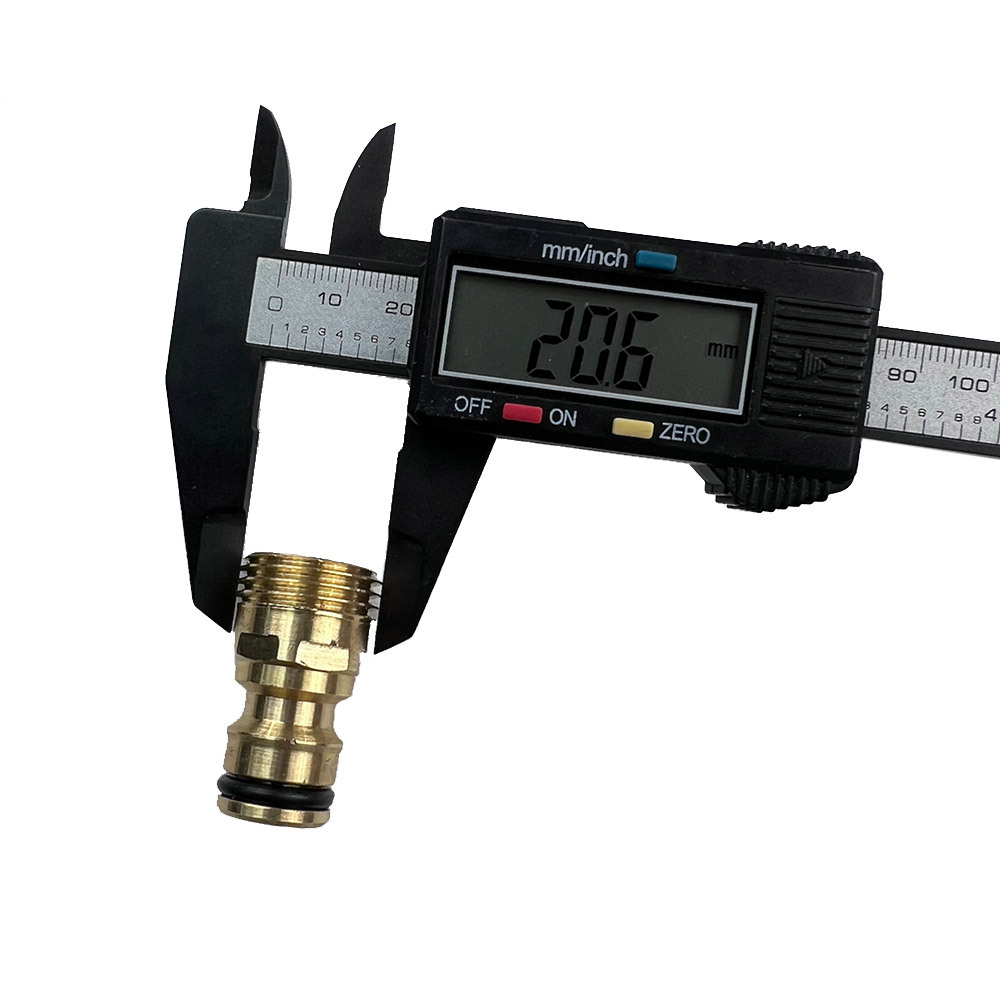 Адаптер 1/2 для соединения шлангов Профитт наружная резьба латунный (0102716-RCS)