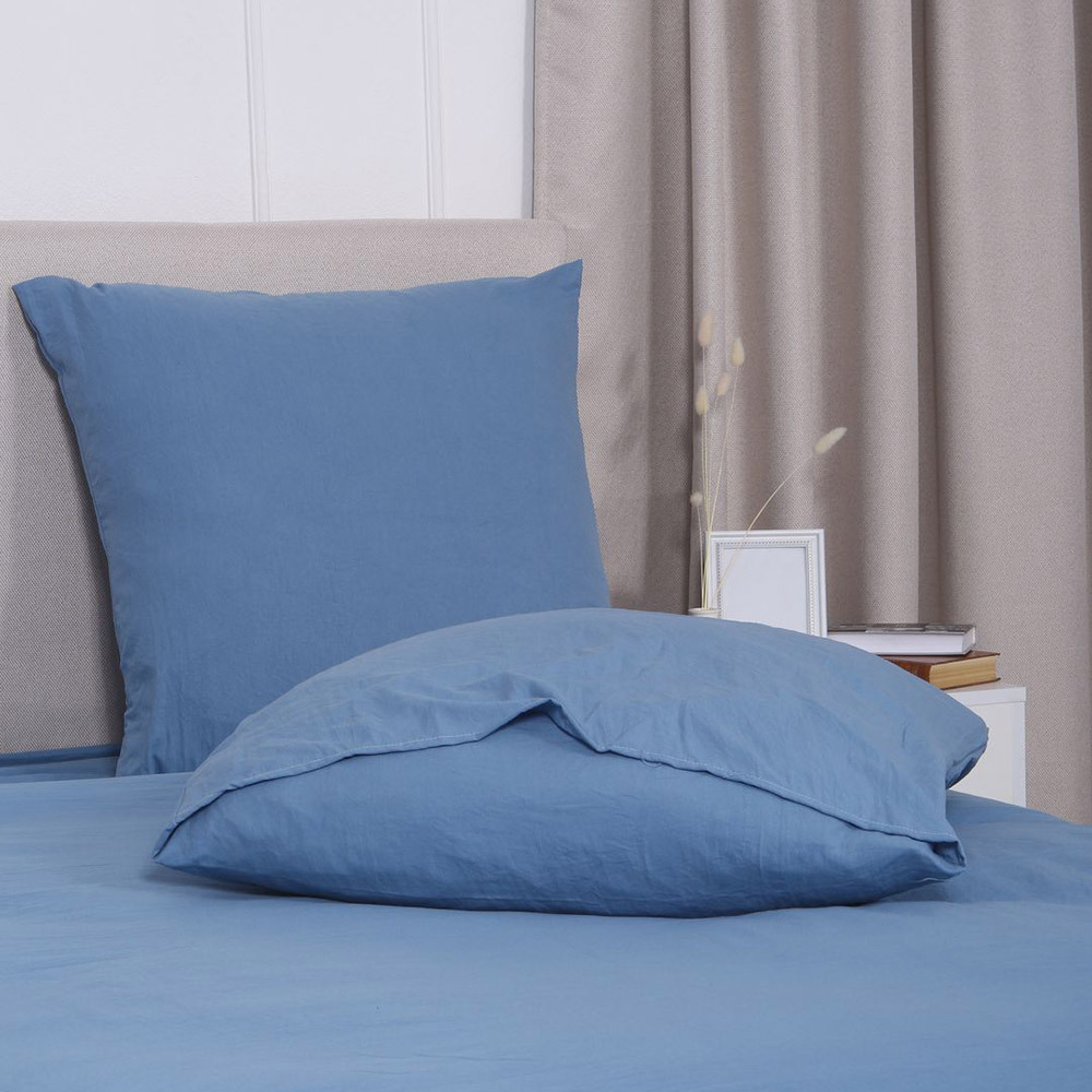 Комплект постельного белья 1,5-спальный полисатин Melissa Capresa stream с простыней 150х215 см