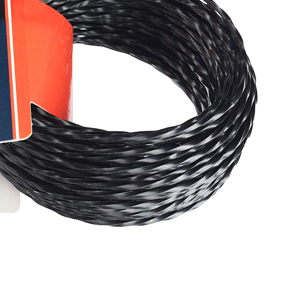 Леска для триммера Patriot витой квадрат 2 мм х 12 м черная (805205124)