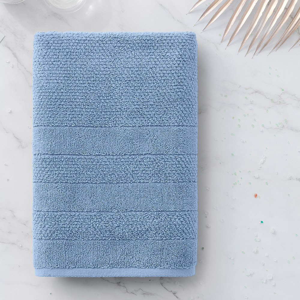 Полотенце махровое банное Verossa Milano 70х140 см пудрово-голубое