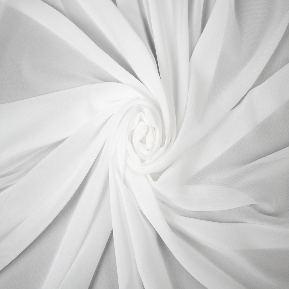 Тюль шифон белый 300х260 см Legrand Корсика с утяжелителем (58131400)