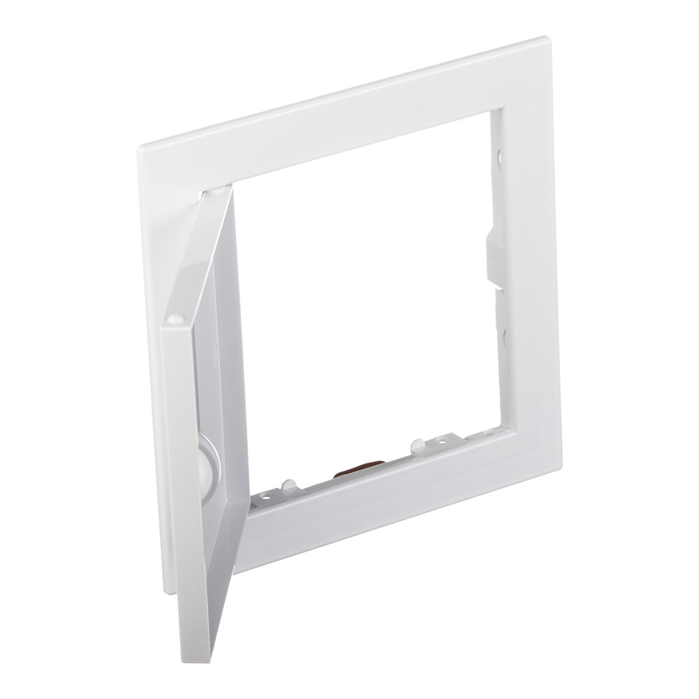 Люк ревизионный Evecs ЛР пластиковый 168х168 мм врезной