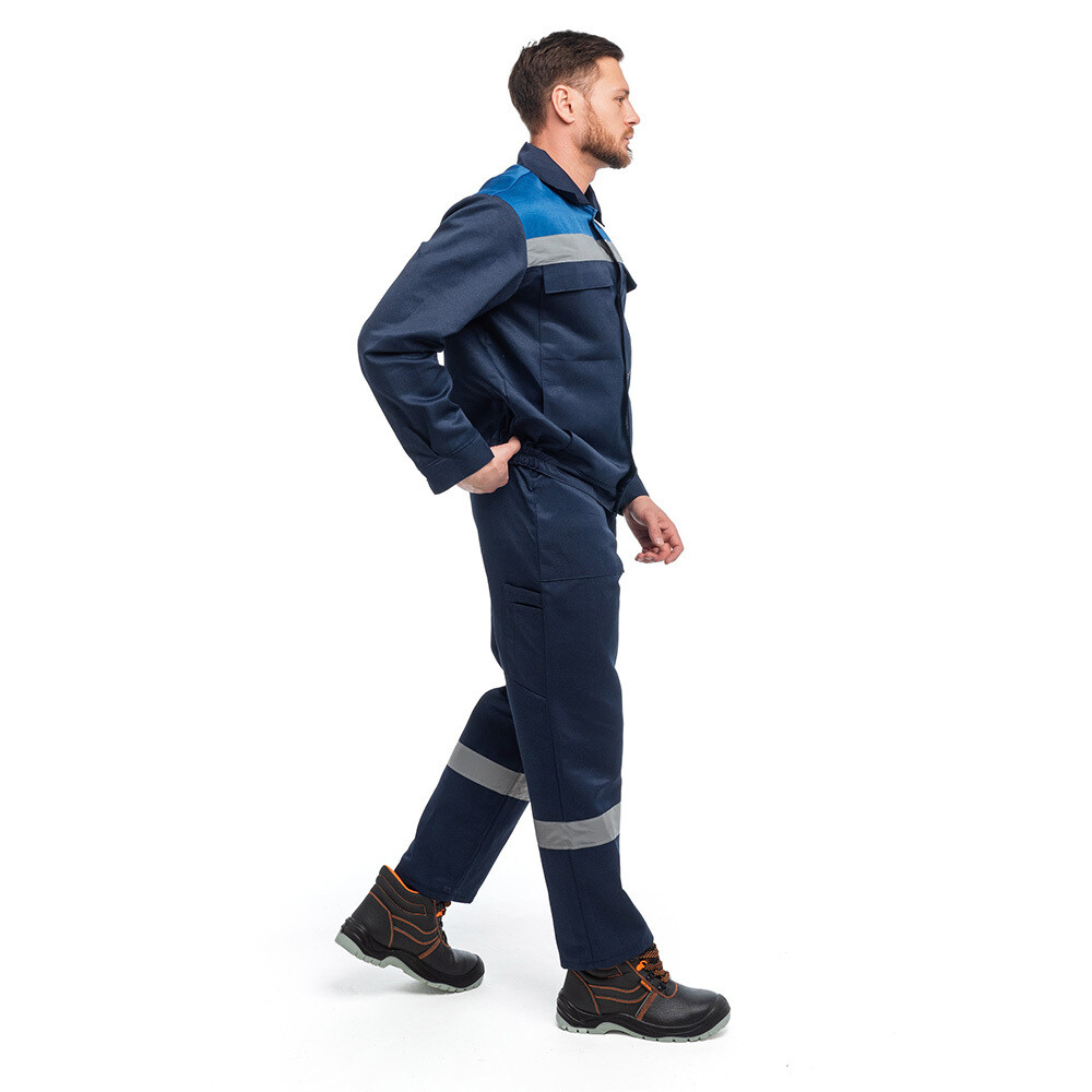 Костюм рабочий Спрут Стандарт 52-54 рост 182-188 см синий