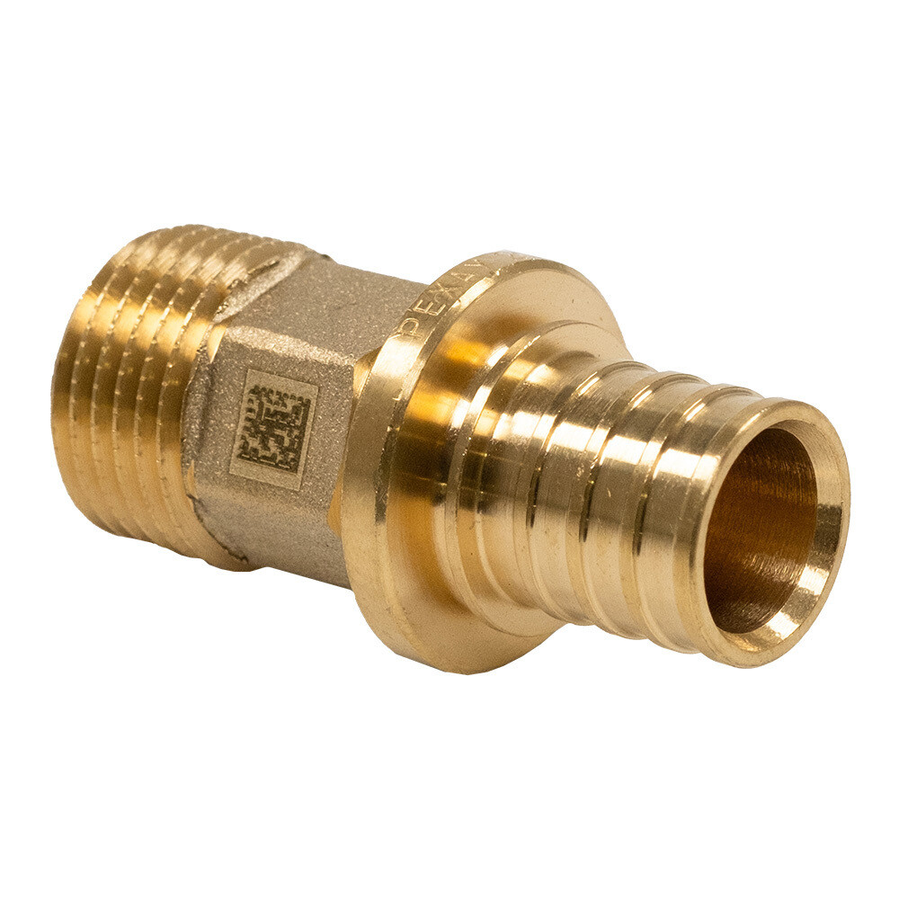 Соединитель прямой Рехау MX 20 мм х 1/2 НР(ш) (11096741001)