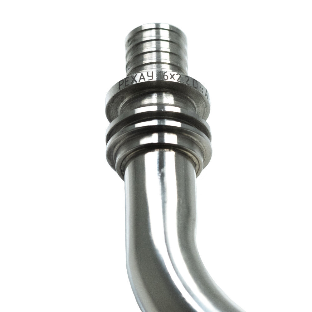 Трубка для радиатора Рехау 16 х 15 х 250 мм г-образная нержавеющая сталь (11096641002)