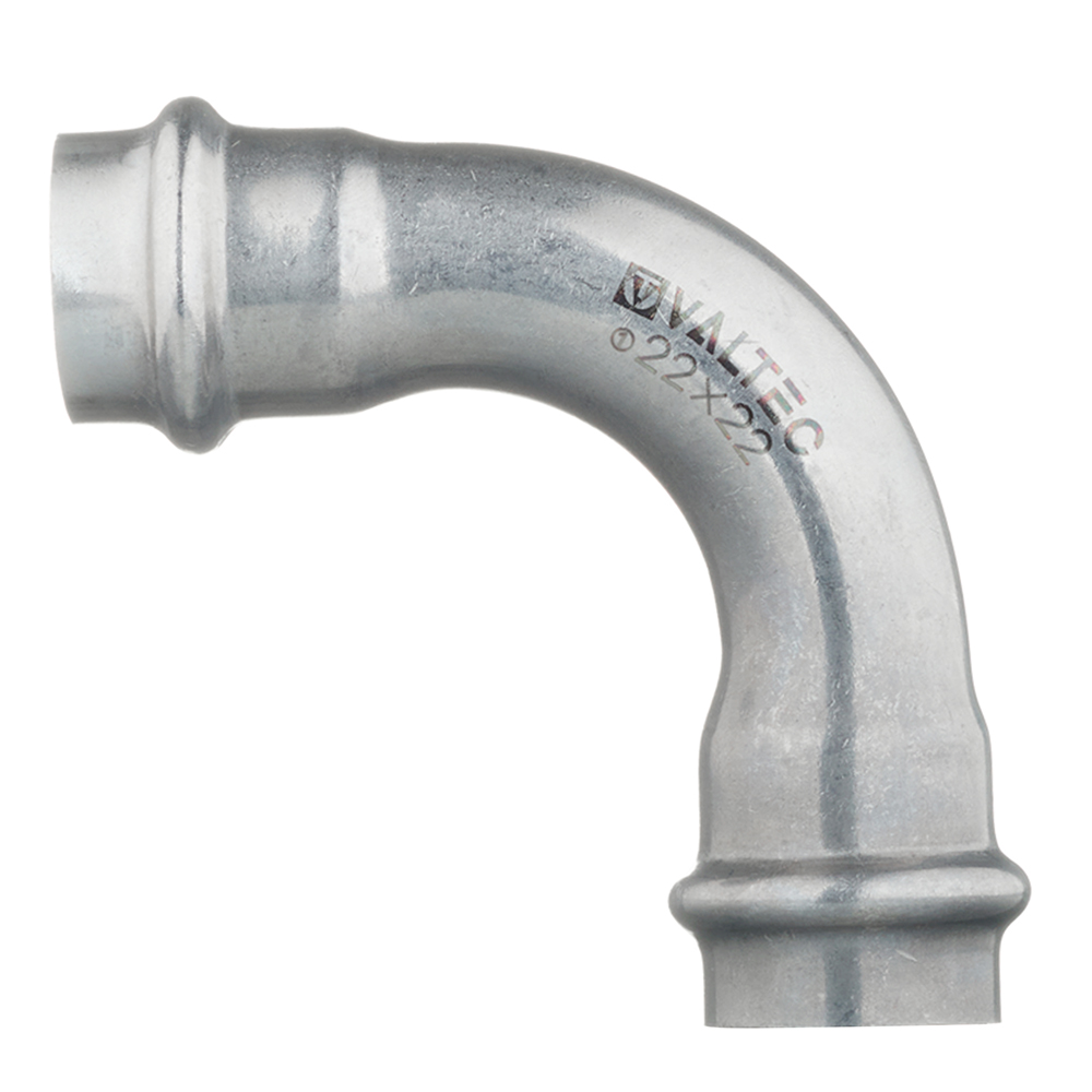 Угол VALTEC (VTi.951.I.002222) 90° 22 мм ВВ нержавеющая сталь