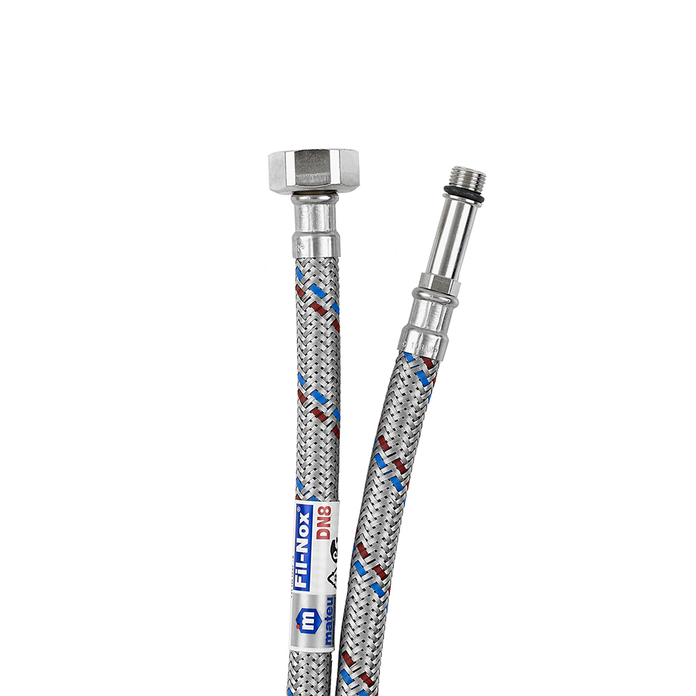 Подводка гибкая для смесителя Mateu 1/2 ВР(г) х М10 штуцер 35 мм 80 см (721080086/THP/678568)