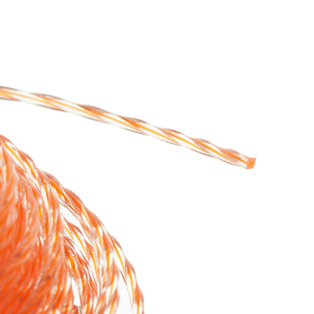 Леска для триммера Champion Square Twist DUO витой квадрат 2 мм х 15 м красная (C5055)