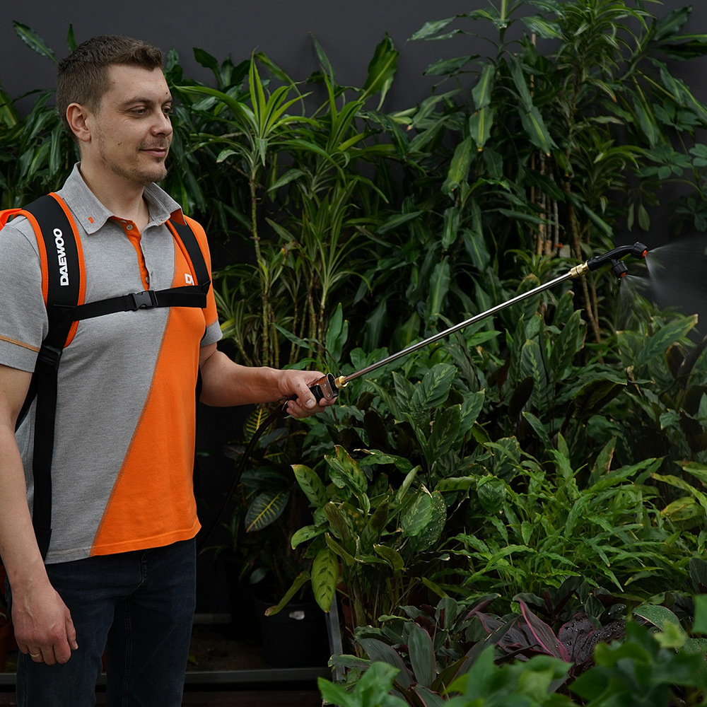 Опрыскиватель аккумуляторный Daewoo 12 л 16 В 3 Ач Li-Ion 1 АКБ и ЗУ (DSA 12 Li SET)