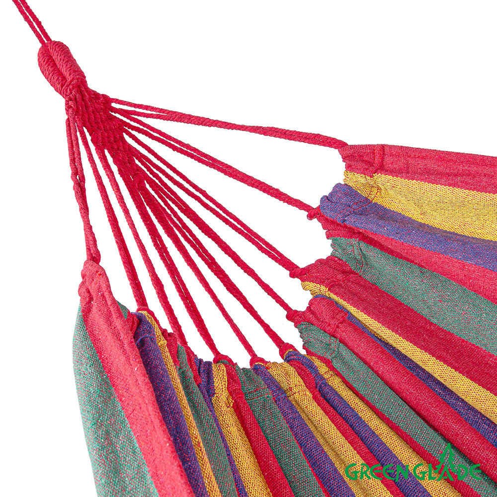 Гамак Green Glade красный 2х1,5 м (G-045)