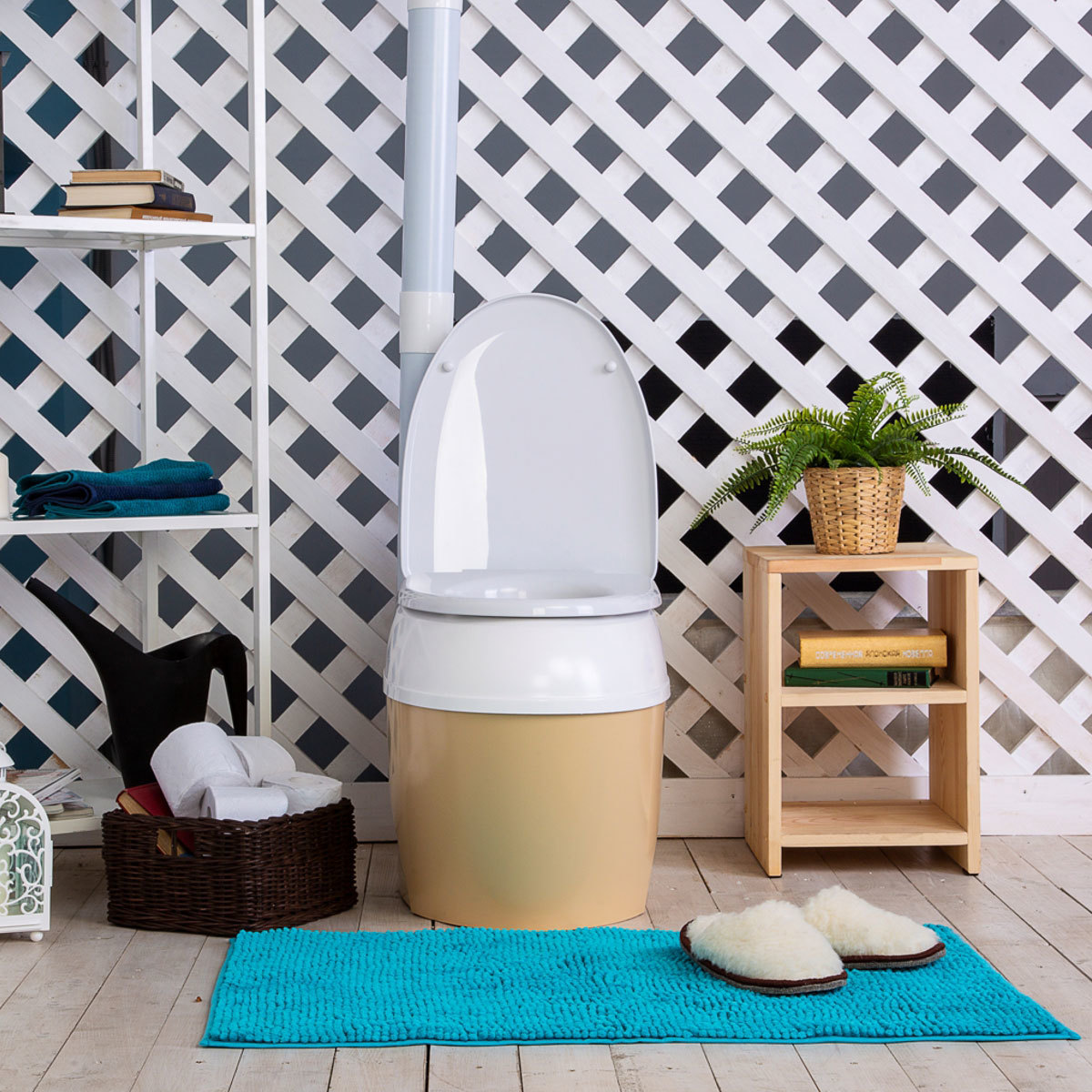 Биотуалет торфяной компостирующий Piteco 44 л