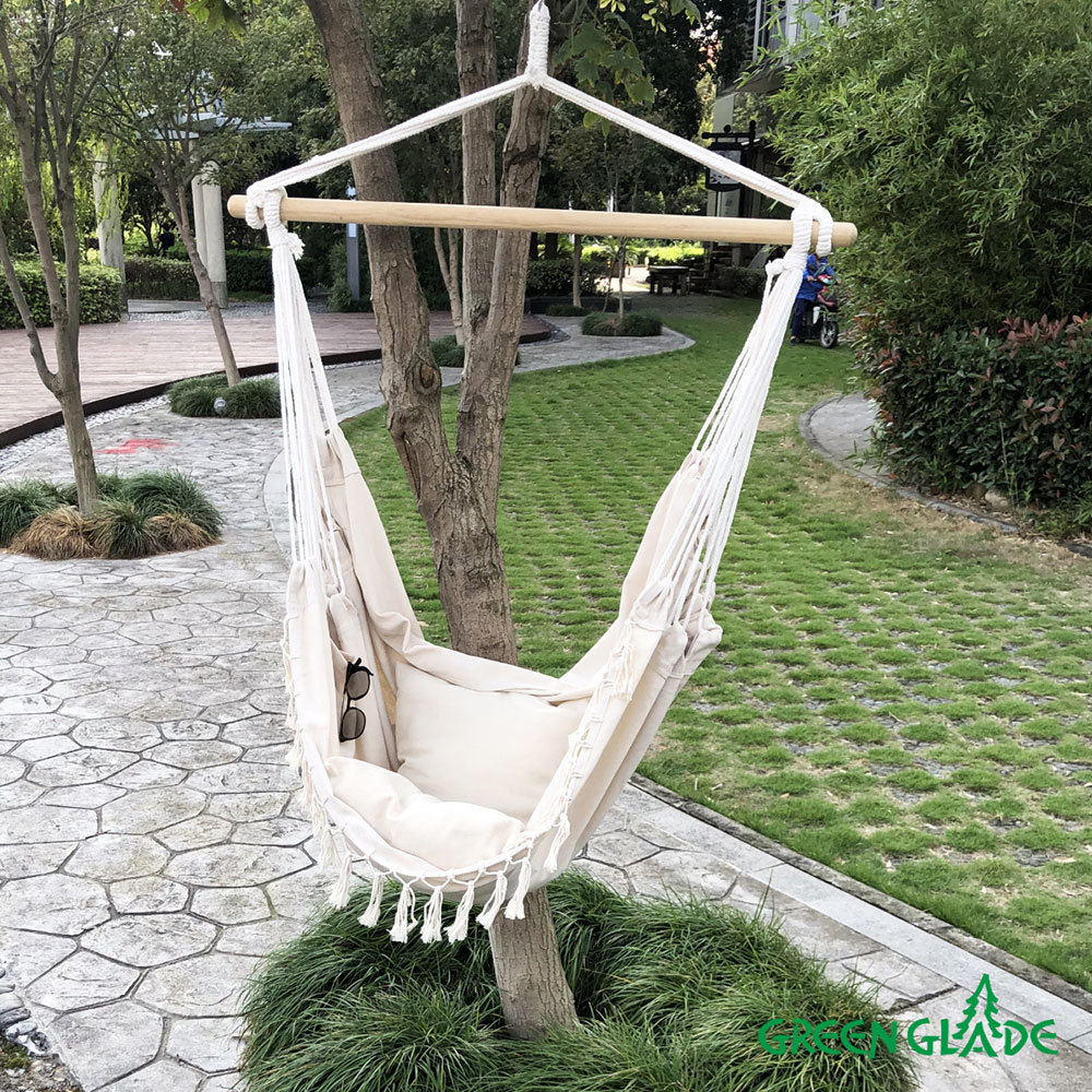 Кресло-гамак Green Glade белое 1,5х1,3 м (G-050)